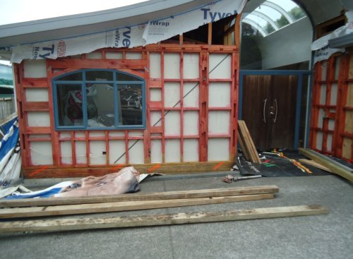 Re-cladding